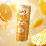 Pineapple Orange Sparkling Protein Soda
